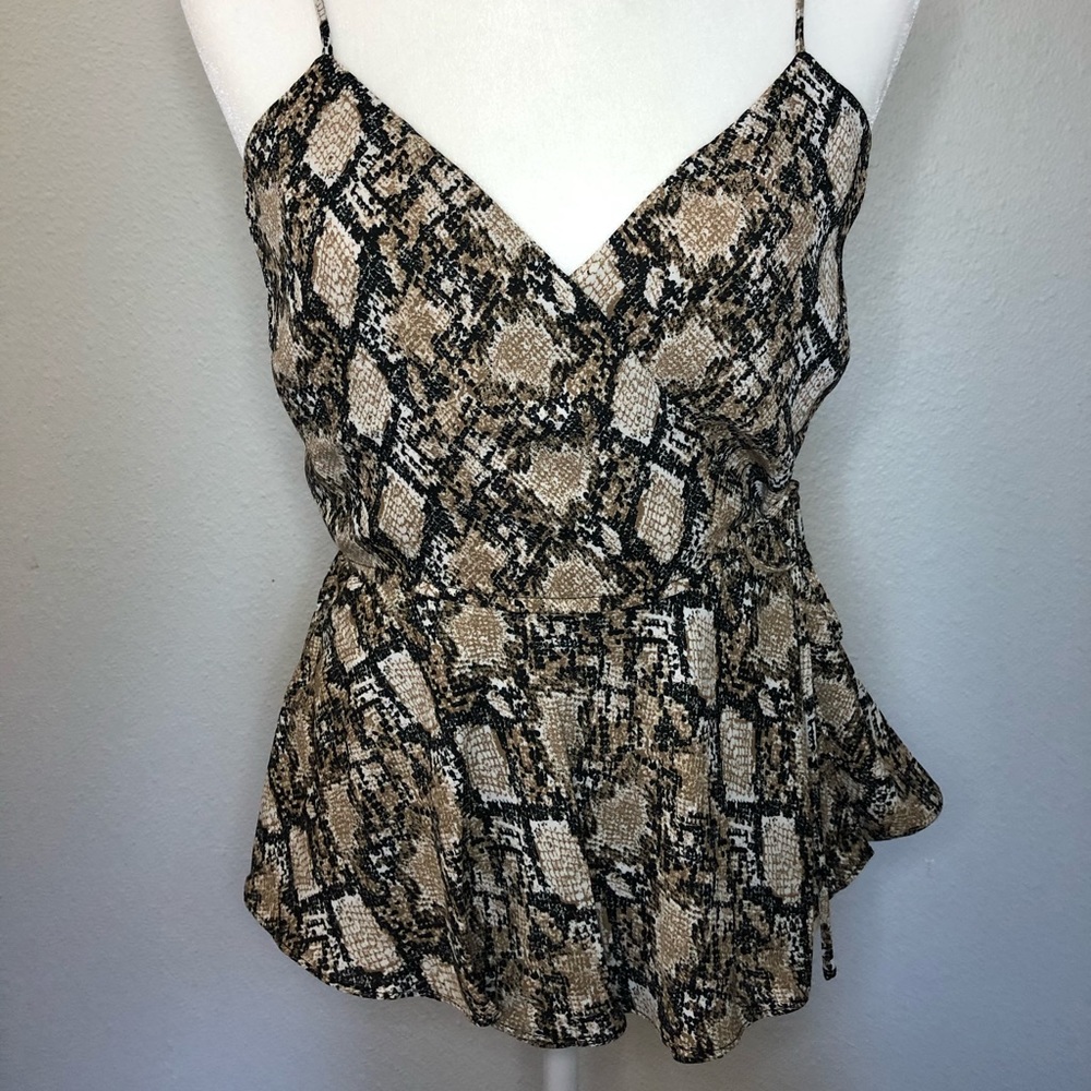 Snake Print Tank